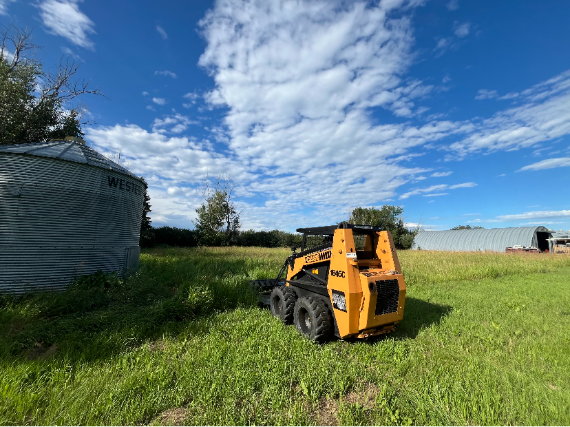 Skid Steer on the Prairie